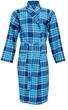 Халат чоловічий Cyberjammies Felix 6935 S Синій у клітку (5051877471740) - зображення 1