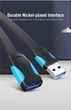 Кабель удленитель USB-USB 3.0 Vention Flat 5Gbps 0,5 m (папа-мама) VAS-A13-B050 - изображение 3