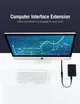 Кабель удленитель USB-USB 3.0 Vention Flat 5Gbps 0,5 m (папа-мама) VAS-A13-B050 - изображение 5