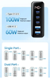 Зарядное устройство для Toocki Desktop Gan Charger 140W - изображение 3