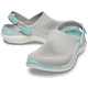 Женские кроксы Серые Crocs Literide 360 Clog Marbled Pearl White/Multi 206708 36 (M4-W6) - изображение 5