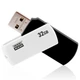Флеш накопитель 32GB GOODRAM UCO2 (Colour Mix) Black/White (UCO2-0320KWR11) - изображение 1