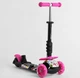 Самокат трехколесный Best Scooter 5в1 с подсветкой колес Розовый (15800) - изображение 6