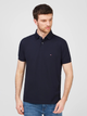 Koszulka polo męska regular fit Tommy Hilfiger MW0MW17770-DW5 M Granatowa (8720113825384) - obraz 1