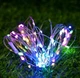 Гірлянда різнокольорова на батарейка Роса мультиколор 20 led 2 метра - изображение 2