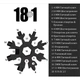 Мультитикул Универсальный инструмент SNOWFLAKE WRENCH TOOL ART:5626 18в 1 - изображение 3