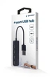 USB-хаб Gembird 4 ports Black (UHB-U2P4-06) - изображение 3