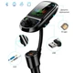 FM-трансмиттер модулятор SeBek C85 QC3.0 быстрая зарядка Черный (FMC85) - изображение 5