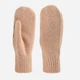 Варежки женские вязаные Malisa Грейс 12-MITTEN-LT-188 One Size Темно-пудровые - изображение 2