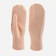 Варежки женские вязаные Malisa Грейс 12-MITTEN-LT-148 One Size Пудровые - изображение 2
