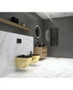 Біде Lavita Sofi Gold/Black 49x36,5 підвісне (5900378325093) (00140530) - изображение 2