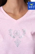 Піжама: джемпер та брюки Key 44(M) Рожевий-Сірий (85047) - зображення 3