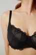 Бюстгальтер с мягкой чашкой Brabrabra 70F Черный (85328) - изображение 2
