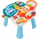 Детские Ходунки Limo Toy Весёлый бизиборд (HB 0008 AB) Съемное пианино, Корзина с шариками Голубой - изображение 5