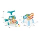 Детские Ходунки Limo Toy Весёлый бизиборд (HB 0008 AB) Съемное пианино, Корзина с шариками Голубой - изображение 6