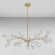 Люстра потолочная молекула Light House&nbsp;LS-17126-27 GD+CL золото, плафоны&nbsp;прозрачные - изображение 1