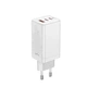 Сітчасте зарядне пристрій Baseus GaN3 Pro Fast Charger 2C+U White (CCGP050102) - зображення 2