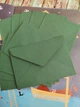 Конверти Craft Emerald 20 шт. крафтові з рельєфною текстурою, конверти для запрошень, записок, візиток, скрапбукінгу Craft Emerald, Panalisa (91405482) - зображення 2