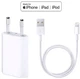 Комплект зарядки для Apple iPhone, Сетевое зарядное устройство 5W USB Power Adapter , Кабель зарядки USB to Lightning - изображение 1