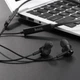 Беспроводные Bluetooth наушники с микрофоном Hoco ES18 Faery Sound Black - изображение 4
