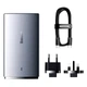 Сетевое зарядное устройство Baseus GaN5 Pro Ultra-Slim |1Type-C/1USB, 65W/3A, PD/QC3.0| адаптер с быстрой зарядкой и кабелем Type-C 1м. CCGP150113 - изображение 1