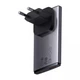 Сетевое зарядное устройство Baseus GaN5 Pro Ultra-Slim |1Type-C/1USB, 65W/3A, PD/QC3.0| адаптер с быстрой зарядкой и кабелем Type-C 1м. CCGP150113 - изображение 2