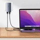 Сетевое зарядное устройство Baseus GaN5 Pro Ultra-Slim |1Type-C/1USB, 65W/3A, PD/QC3.0| адаптер с быстрой зарядкой и кабелем Type-C 1м. CCGP150113 - изображение 7