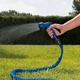 Шланг садовый поливочный Magic hose Xhose 45 метров и насадка-распылитель синего цвета с мощным интенсивным распылением - изображение 12