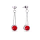 Срібний комплект Spark зі Swarovski Tiny Bonbon NRK1122SS29LSI - зображення 3