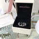 Серебряное кольцо No Brand Корона 197087CZ 48 - изображение 5