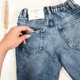 Джинсы ZARA 116 cм синий артикул Л553 - изображение 4