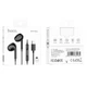 Навушники HOCO M101 Max Crystal grace Type-C wire-controled digital earphones with microphone Black - зображення 4