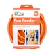Миска-лабиринт для собак Outward Hound Fun Feeder Вир, средняя, оранжевая, 20.2×5 см - изображение 1