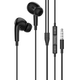 Навушники дротові HOCO M101 Pro Crystal (3.5mm) Black (6931474782373) - изображение 1