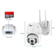 Уличная поворотная IP камера видеонаблюдения YCC365 Plus Wifi 2Мп камера вайфай наружного наблюдения для дома - изображение 4
