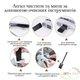 Чеснокодавка 2 в 1 из нержавеющей стали Ari&Ana - ручная с функцией нарезки слайсами - Пресс для чеснока - изображение 3