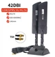 Антенна 4G, 5G LTE+ (Коннектор TS9) x2 42 dbi MIMO 2x2 5м Black - изображение 1