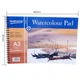 Альбом для акварели Worison Watercolor Pad формат А3 24 листа спираль 180г/м² - изображение 2