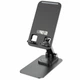 Подставка для телефона настольная HOCO Ivey folding rotatable desktop holder (4,7"-7"). Black - изображение 3