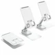 Підставка для телефона настільна HOCO Ivey folding rotatable desktop holder (4,7"-7"). White - зображення 2