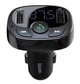 FM трансміттер блютуз модулятор Baseus S-09A CCTM-01 Bluetooth відтворення музики з USB - зображення 2