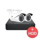 2.0MP Набор для улицы PRO AHD-42 2xCAM + 1xDVR + HDD - изображение 1
