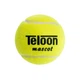 Мяч для большого тенниса TELOON MASCOT (3шт) (в пакете, салатовый) (T801) - изображение 3