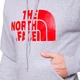 Толстовка спортивна з капюшоном NORTHFACE MA-4917 Матеріал: бавовна Розмір: L50-52 Колір: сірий - зображення 3