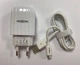 Сетевое зарядное устройство Moxom KH-48 2in1 Micro 2Usb/2.4a White - изображение 2