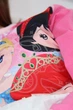 Дитяча піжама для дівчат Принцеси Діснея Disney princesses | світиться у темряві | 8 роки зріст 122-128см | колір рожевий - зображення 8