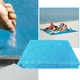 Пляжная подстилка коврик покрывало анти-песок Beach Mat 200 x 150 см Blue - изображение 3