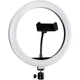 Кольцевая светодиодная LED лампа QX-260 26 см /Black - изображение 1