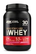 Optimum Nutrition Сывороточный протеин Gold Standard 100% Whey Белый шоколад малина - 900 г (5060469983202) - изображение 1