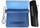 Коврик для йоги и фитнеса EasyFit TPE+TC 6 мм двухслойный + Чехол синий с голубым - изображение 2